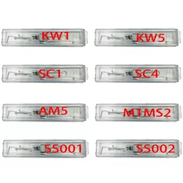 כלי מנעולן 2 ב-1 Lishi Styles SC1 SC4 KW1 AM5 KW5 M1 MS2 SS001 SS002