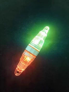 פנס LED כפול למשיכת דגים מתחת למים