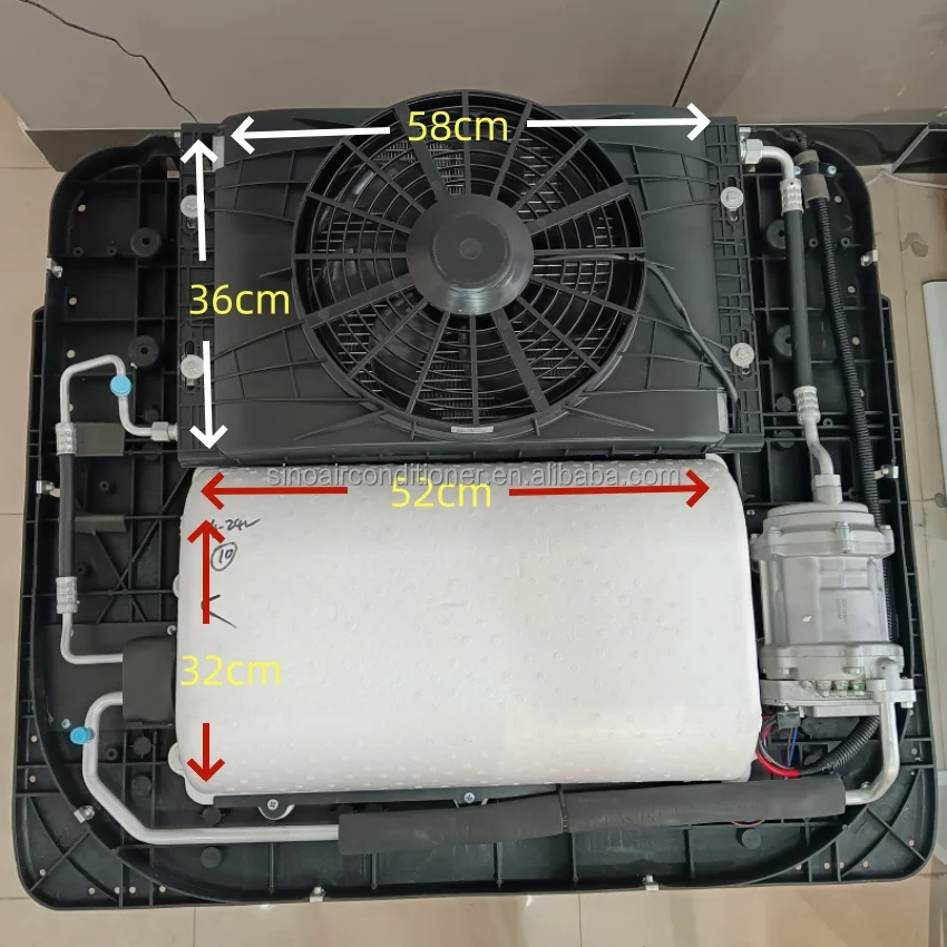 מזגן נייד 12V לרכב וקרוואן