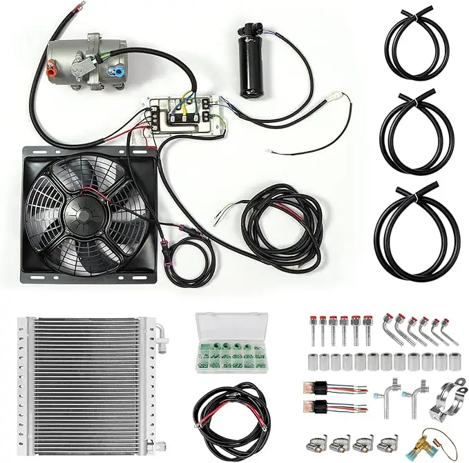 ערכת מיזוג אוויר חשמלית 12V לרכבים