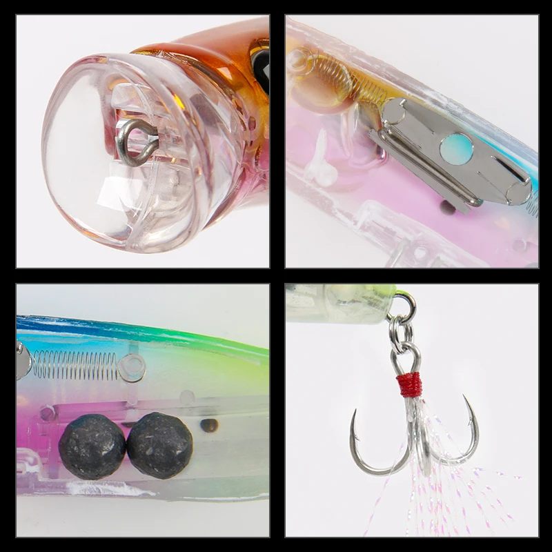לוכד דגים FLOATING POPPER של LETOYO