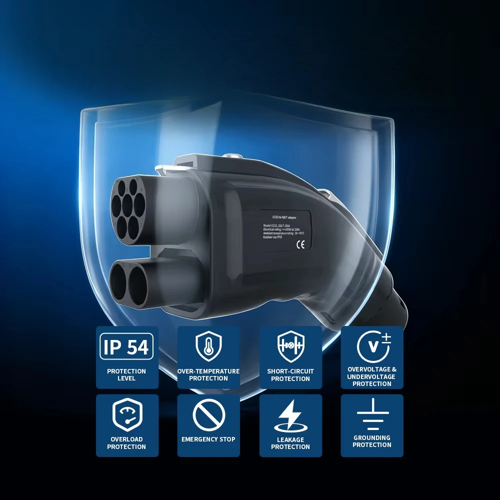 מתאם CCS2 ל-GB/T לרכב חשמלי