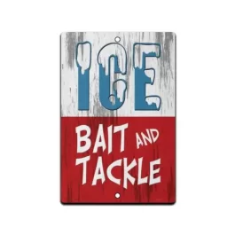 שלט מתכת לדיג Ice Bait Tackle