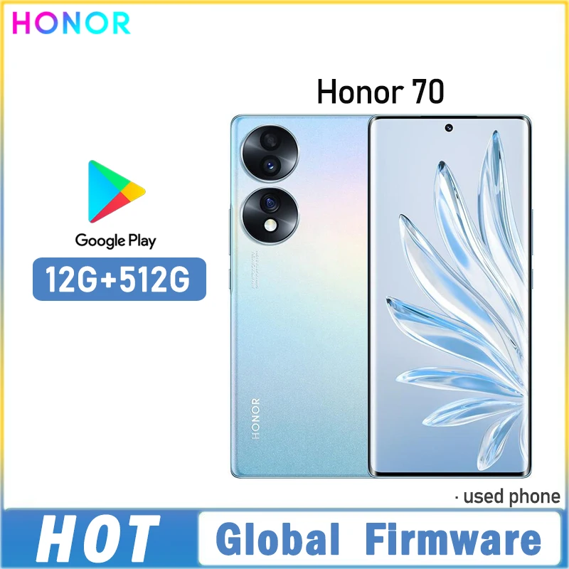 סמארטפון HONOR 70 5G עם מצלמה איכותית