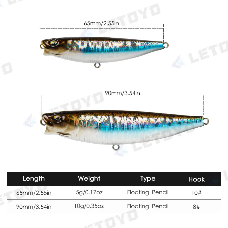 ל lure דיג LETOYO לציד דגים