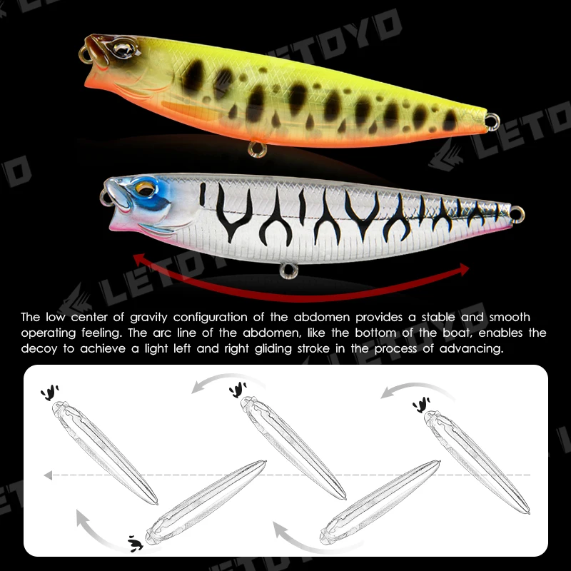 ל lure דיג LETOYO לציד דגים