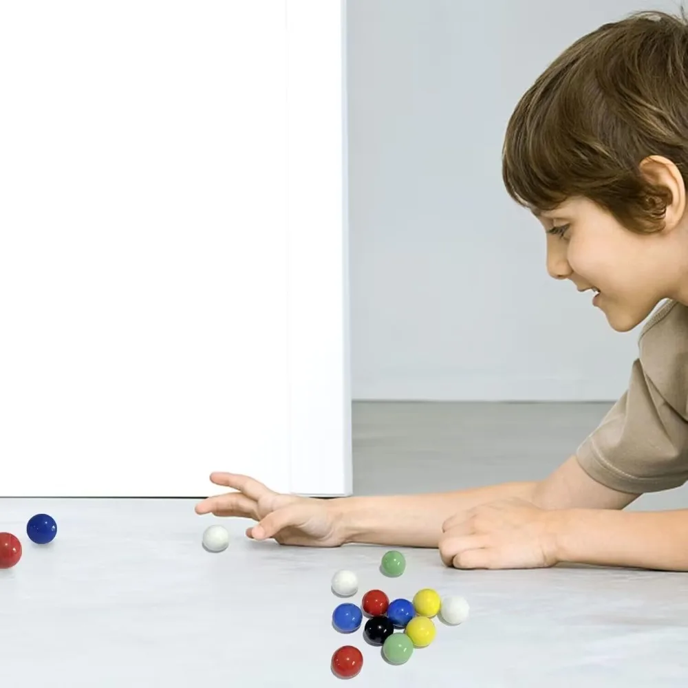 60 כדורי זכוכית צבעוניים למשחק וקישוט