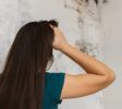 she discovered black mold house.
