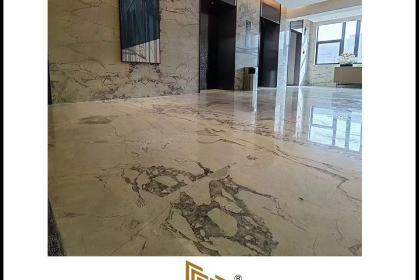 Burberry grey luxury marble floor tiles