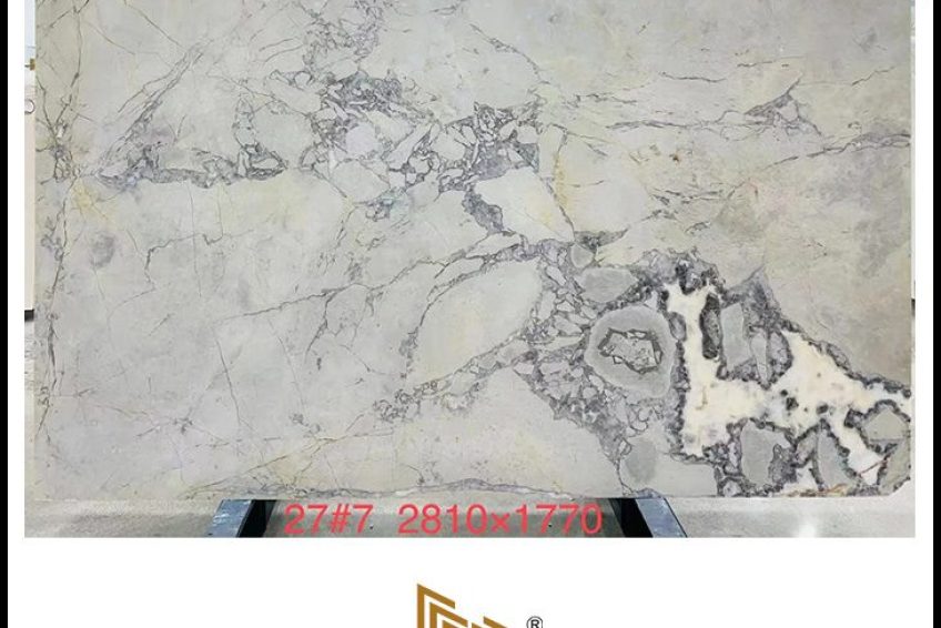 Burberry grey luxury marble slab