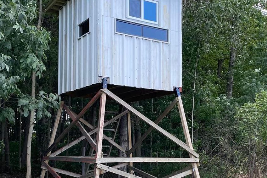 Deer Blind Windows - Doors