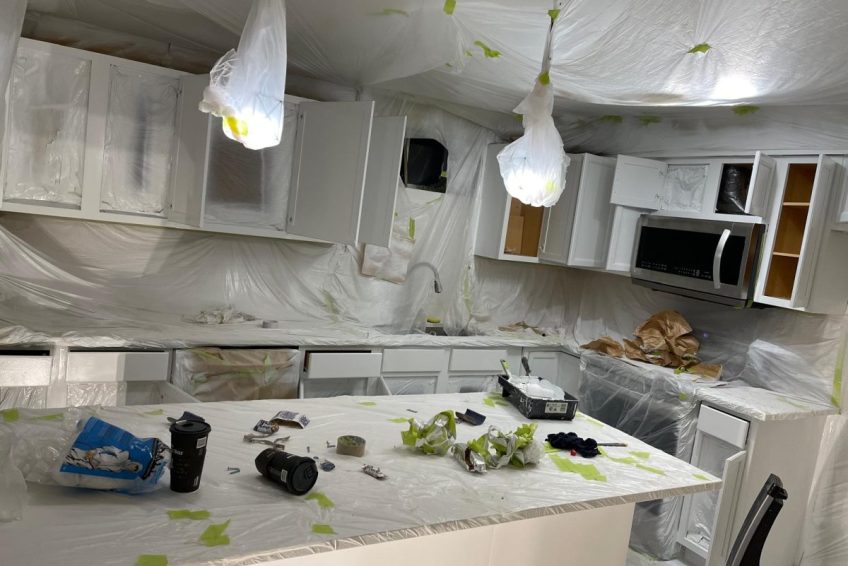 kitchen painting services
