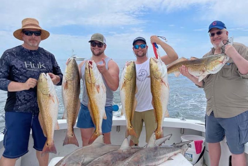 trolling-redfish